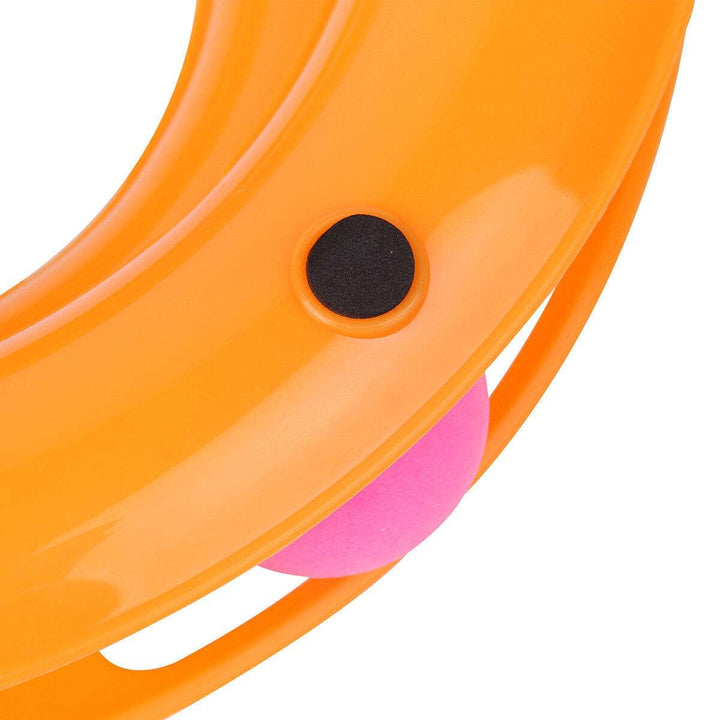 Interactive Cat Ball Tower Toy – Trilaminar Track for Fun & Exercise