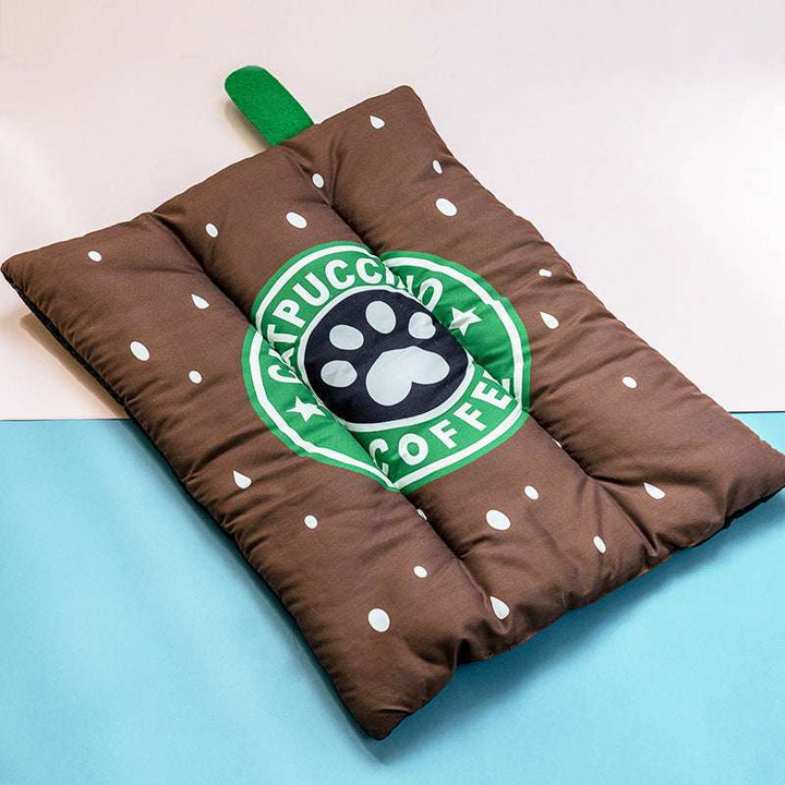 Cooling Dog & Cat Mat – Ice Silk Summer Bed for Pets, Washable Oxford Fabric