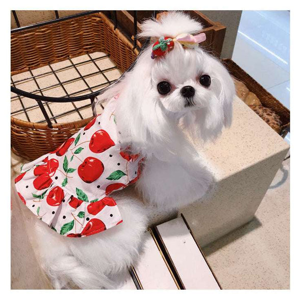 Summer Pet Clothing – Thin Vest Dress for Cats